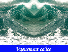 Photographies sur les vagues métamorphosées par divers effets spéciaux numériques pour une autre vision de la réalité par François-Régis Hoareau photographe artiste infographiste digigraphe 